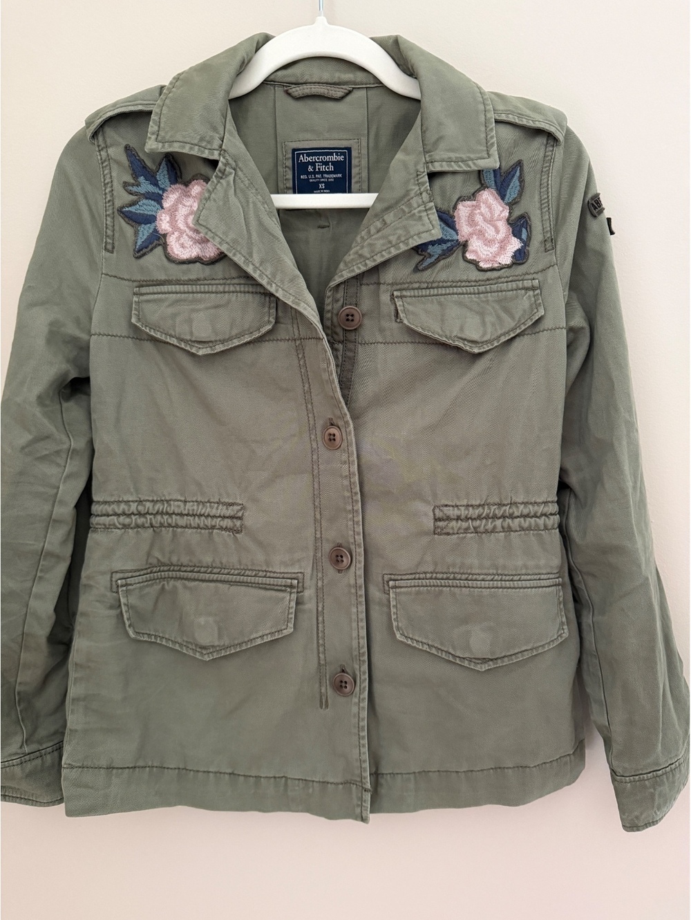 100% cotton, XS/S Abercrombie & Fitch jacket
